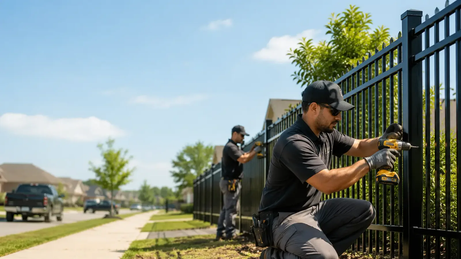 Metal Fence Installation in Arlington, KY